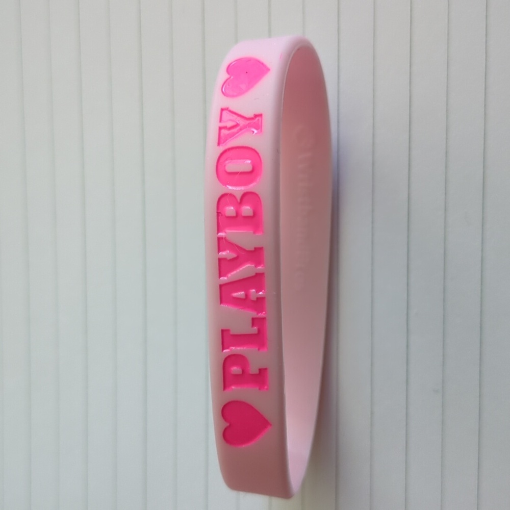 Playboy rubber bracelet NEW WITHOUT TAGS